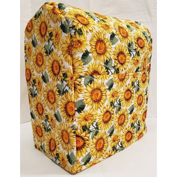 Harvest Sunflowers Cover Compatible with Kitchenaid Stand Mixer by Penny's Needful Things (All Harvest Sunflowers, 3.5 qt Artisan Mini Tilt Head)