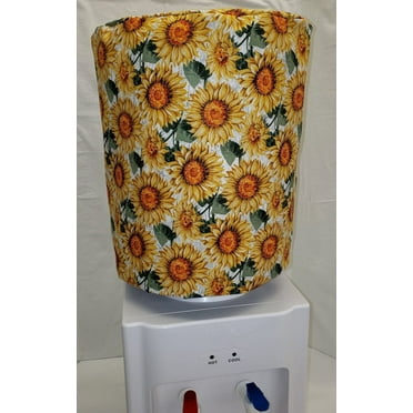 Harvest Sunflowers Water Bottle Cover by Penny's Needful Things (5 Gallon Cover)(Down Spout)