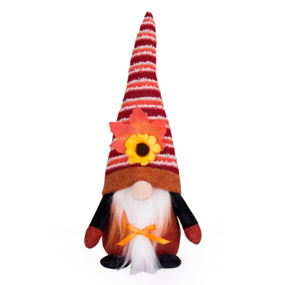 Harvest Thanksgiving Gnomes, Sunflower Fall Gnomes Plush Faceless Dol,l