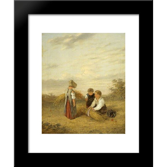 Harvest Time 20x24 Framed Art Print by William Collins