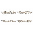 thumbnail image 1 of Harvest Time Sign Unfinished Wooden Cutout Home Decor DIY, 1 of 2