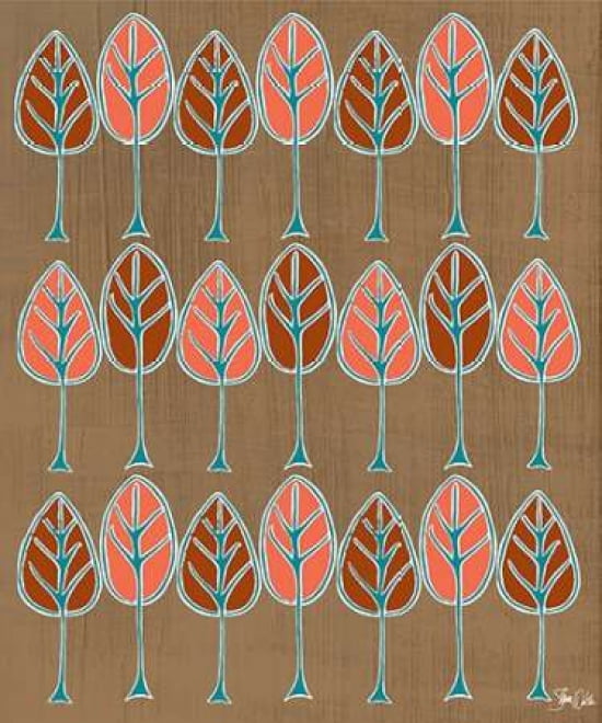 Harvest Tree Design I Canvas Art - Shanni Welsh (20 x 24)