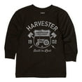 thumbnail image 1 of Harvester American Classic Sign - CASE IH Youth Long Sleeve T-Shirt, 1 of 4