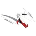 thumbnail image 1 of Harvester Clipper Without Rod High Altitude Three Pulley Pruning Scissors Branches Cutter Garden Shears Saw Garden Trimming Tool (Tree Pruner Saw), 1 of 7