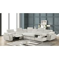 thumbnail image 1 of Harvey  Modern Style Power Recliner Sectional Beige, 1 of 6