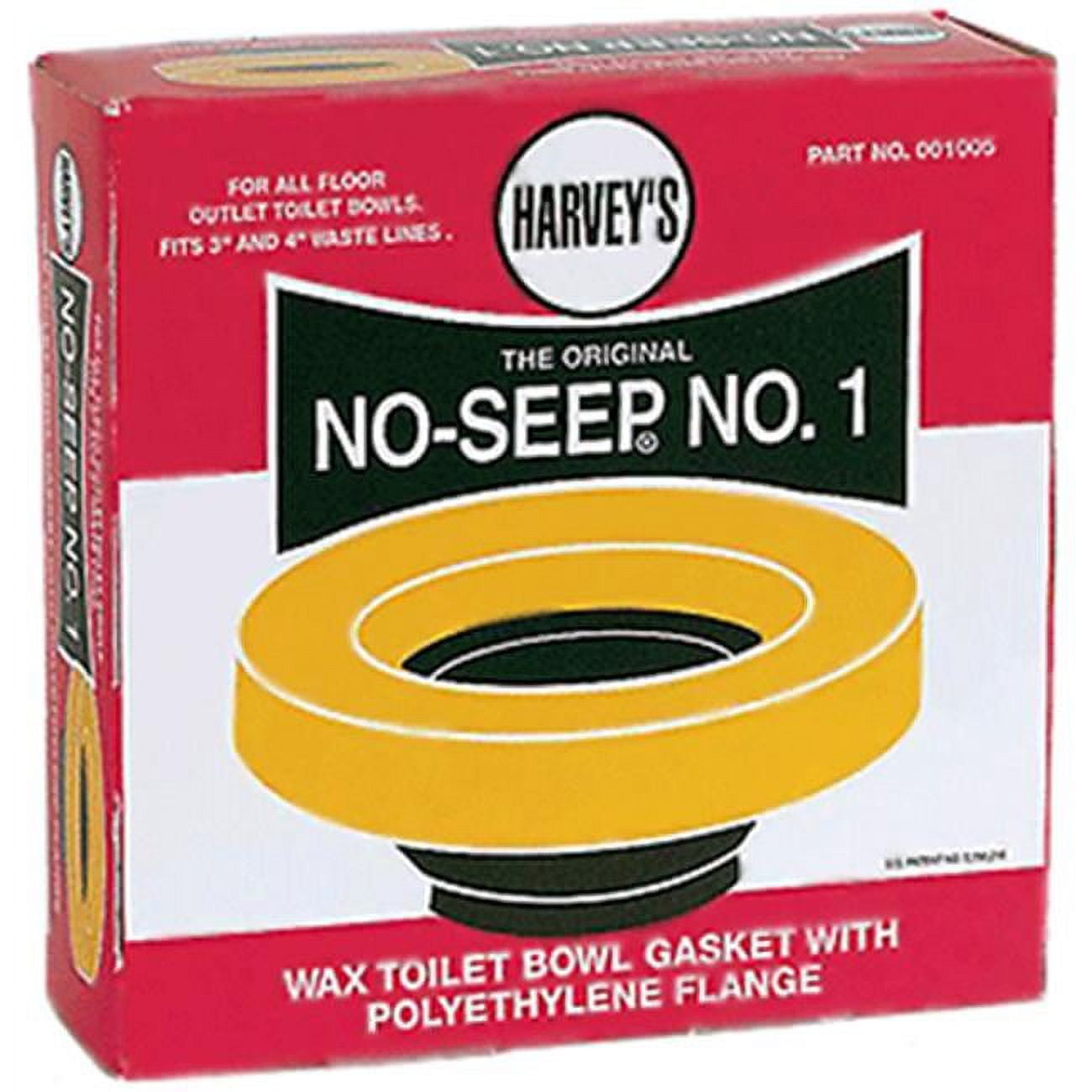 Harvey Toilet Bowl Wax Ring with Flange No.1
