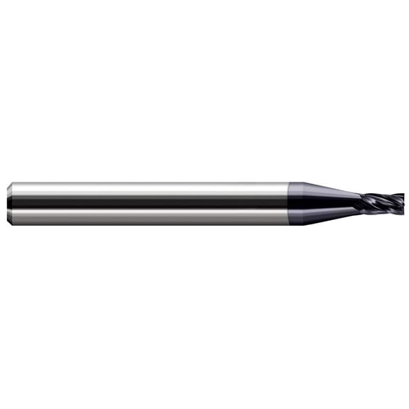 Harvey Tool 14020-C3 Square End Mill: 1/64" Dia, 1/32" LOC, 1/8" Shank, 1