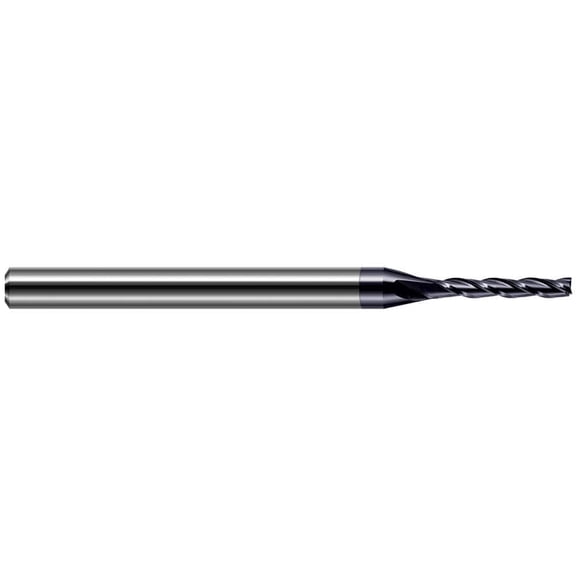 Harvey Tool 836962-C3 Square End Mill: 1/16" Dia, 1/4" LOC, 1/8" Shank, 4 Flutes