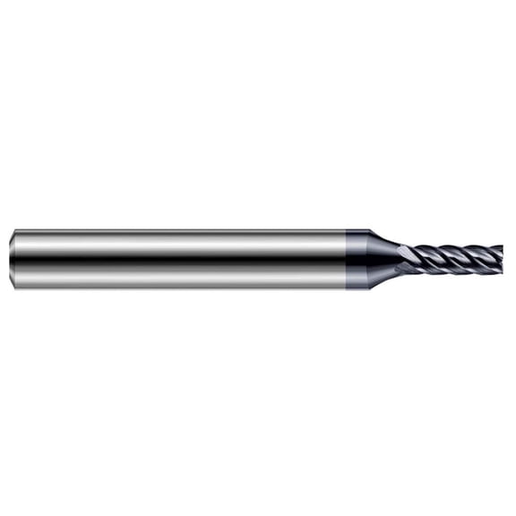 Harvey Tool 915962-C6 Square End Mill: 1/16" Dia, 0.186" LOC, 1/4" Shank