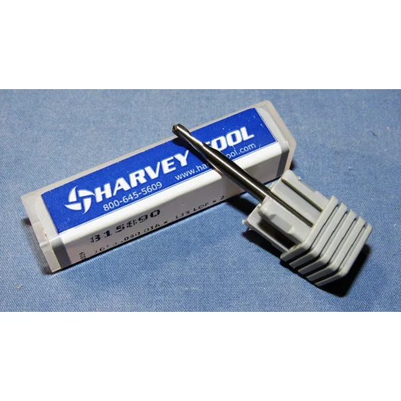 Harvey Tool Carbide Spot Drill 0.090" Dia. X 140* Point .135" Flute Length