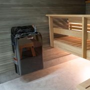 Harvia The Wall SW80 - The Wall Series 8kW Sauna Heater, Black