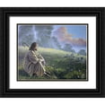 thumbnail image 1 of Harvill, Marc 18x15 Black Ornate Wood Framed with Double Matting Museum Art Print Titled - The Good Shepherd, 1 of 4
