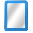 thumbnail image 1 of Harvio 1 Pack Good Quality Plastic Material Frame Lightweight Magnetic Mirror 5” x 7” For Personal Use - Blue, 1 of 5