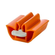 Harvn Last Chance Lazy Toothpaste Squeegee Orange Plastic Toothpaste Tube Squeezer Easy Dispenser Rolling Holder Bathroom Supplies Shower Nozzle Shower Nozzle