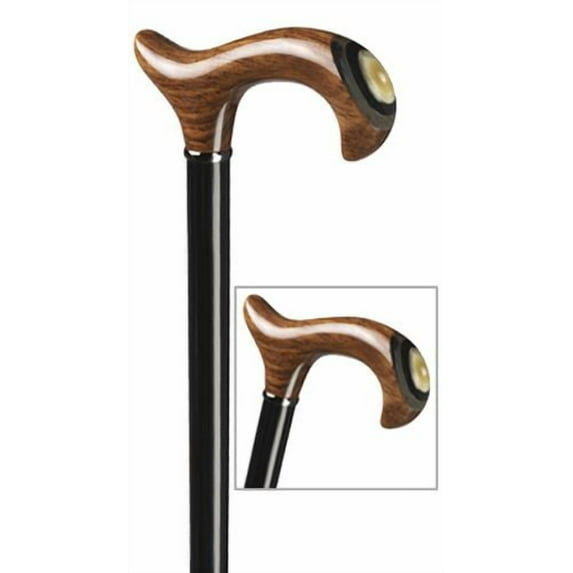 Harvy Canes Mens Jupiter 36" Walking Cane