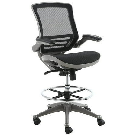 Harwick Evolve™ All Mesh Heavy Duty Drafting Chair - Gunmetal Finish