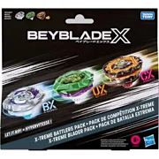 Hasabro X-Treme Battlers Pack, 3 Beyblade X Tops, CX-11