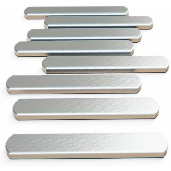 Hasako Fractional Weight Vest Plates, Rustproof Solid Steel Inserts for Rucking, Tactical Carrier & Strength Training