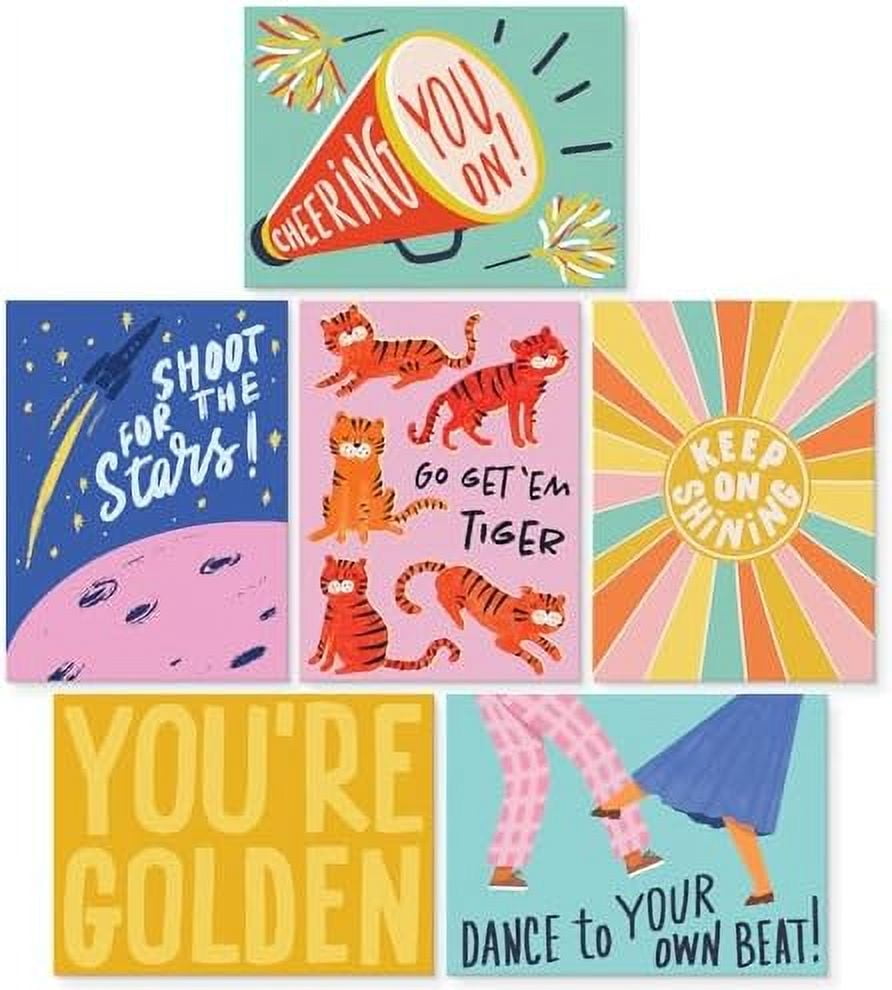 Hasako S&O Colorful Inspirational, Encouragement Cards with Envelopes ...
