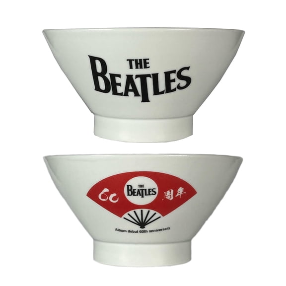 Hasamiyaki Ceramic Rice Bowl - The Beatles  Japanese Traditional Crafts