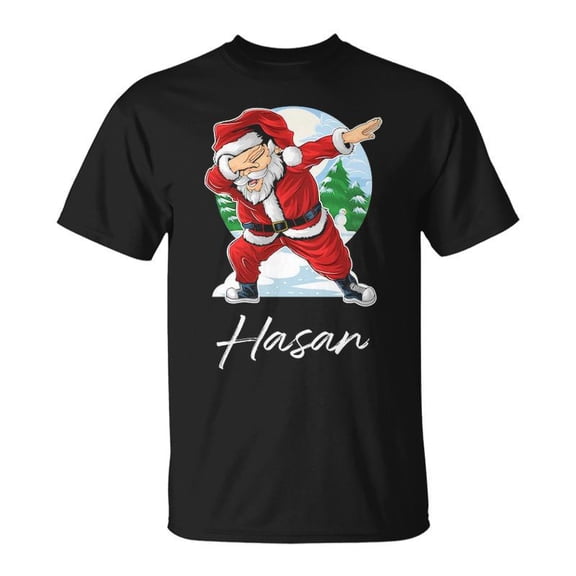 Hasan Name Santa Hasan TShirt