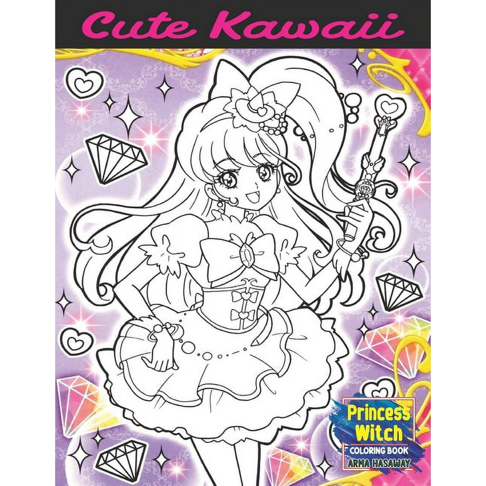 Anime Witch Coloring Pages