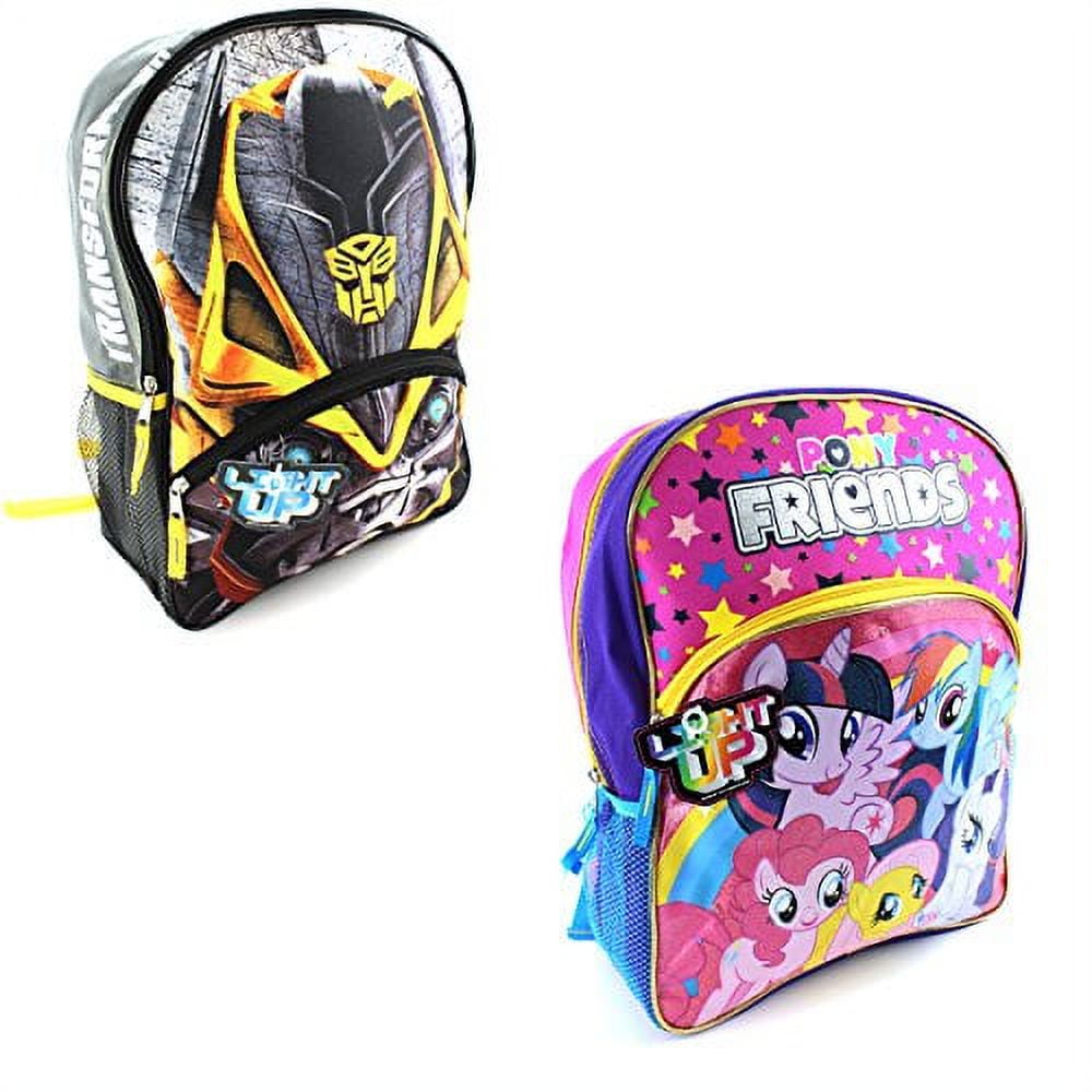 Hasbro 16 inch Light Up Backpack (Pink My Little Pony Friends