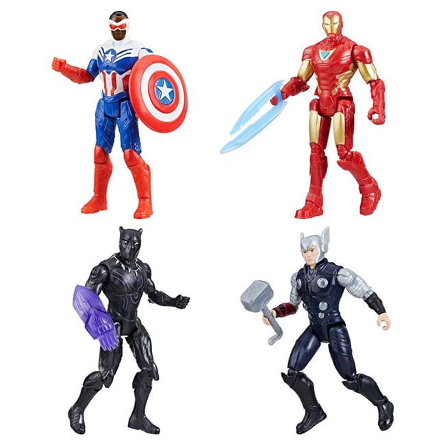 Hasbro 4 in. Avengers Evergreen Assortment Toy - 8 Piece - Walmart.com