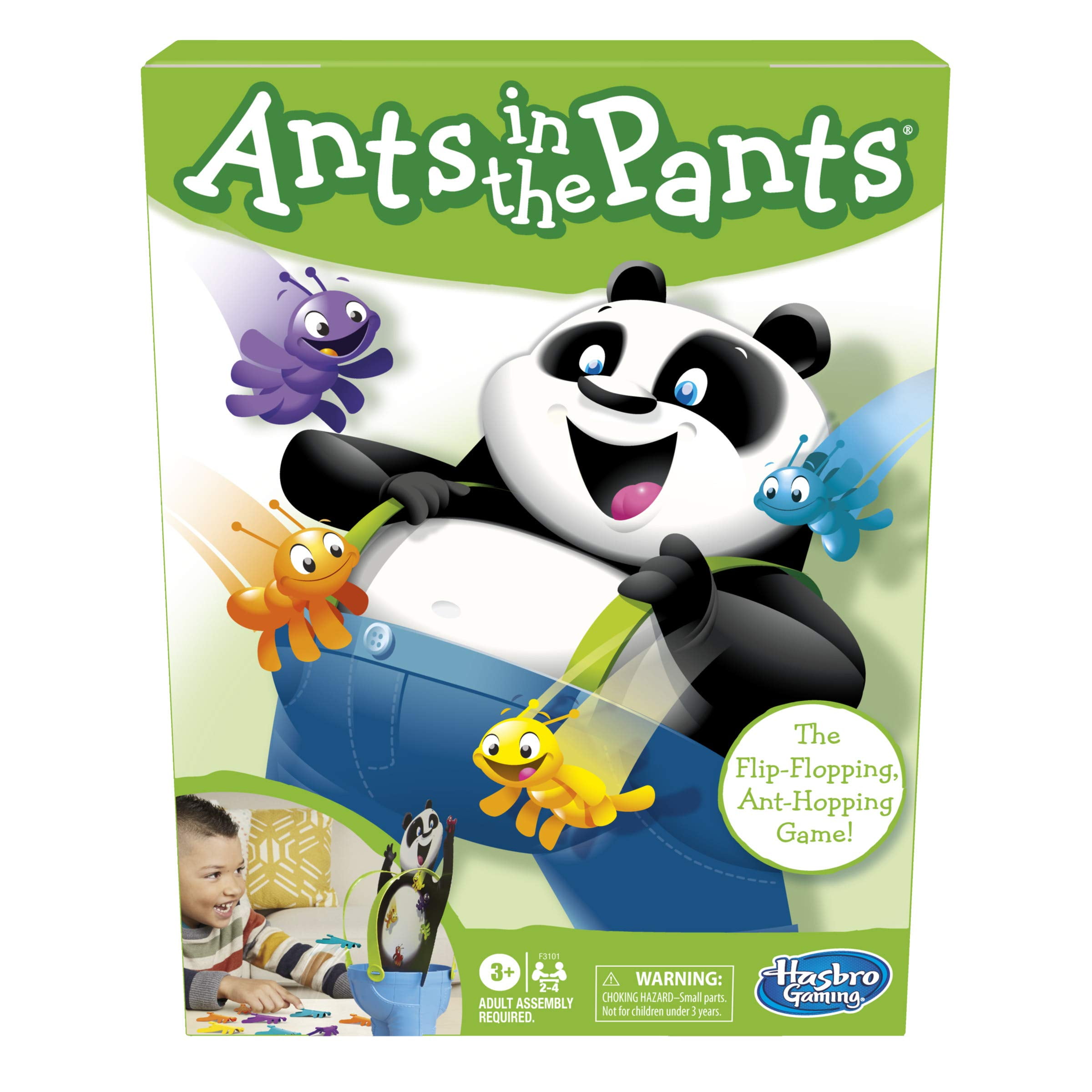 Ants in the Pants Flip-Flopping Game for Kids Ages 3+