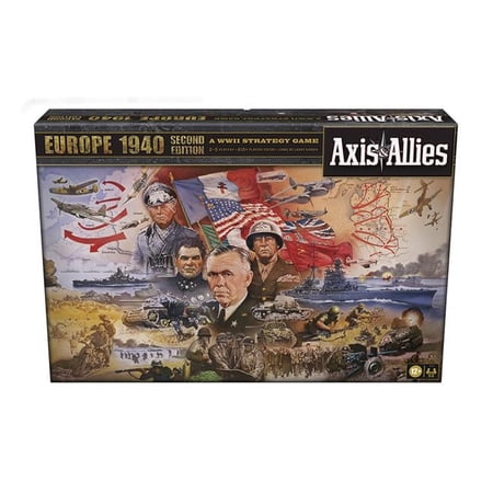 Hasbro Axis & Allies-Europe 1940 2nd Edition Board Games