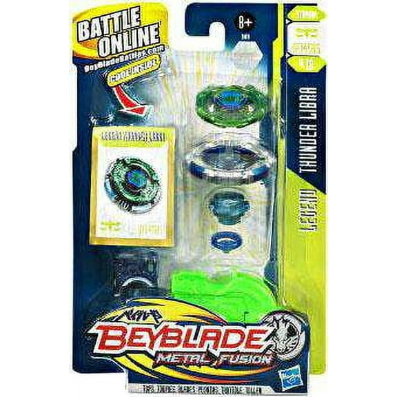 Hasbro Beyblade Metal Fusion Thunder Libra Single Pack, Child, Multicolor, 5 Years & Up, 05 lbs