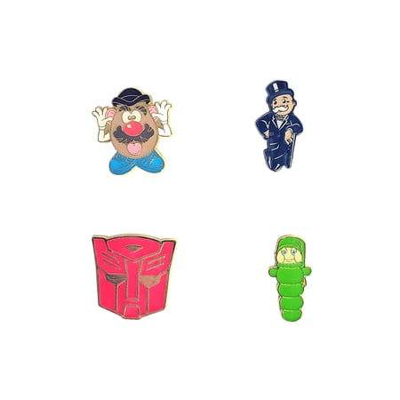 Hasbro Classics Enamel Pins 4-Pack