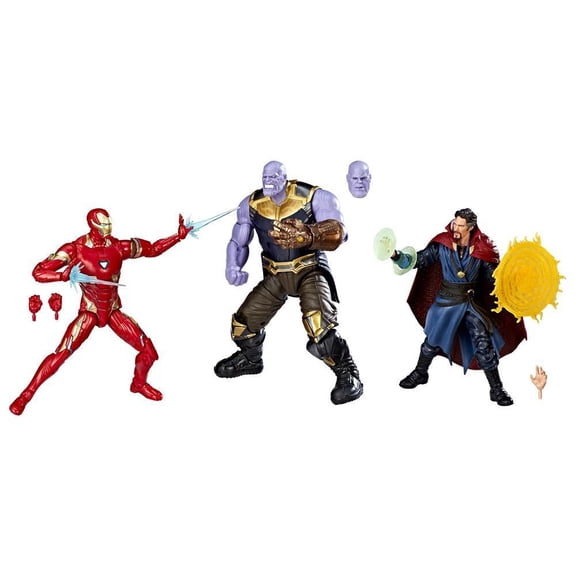Hasbro Collectible Action Figures, Multicolor, 3 Count