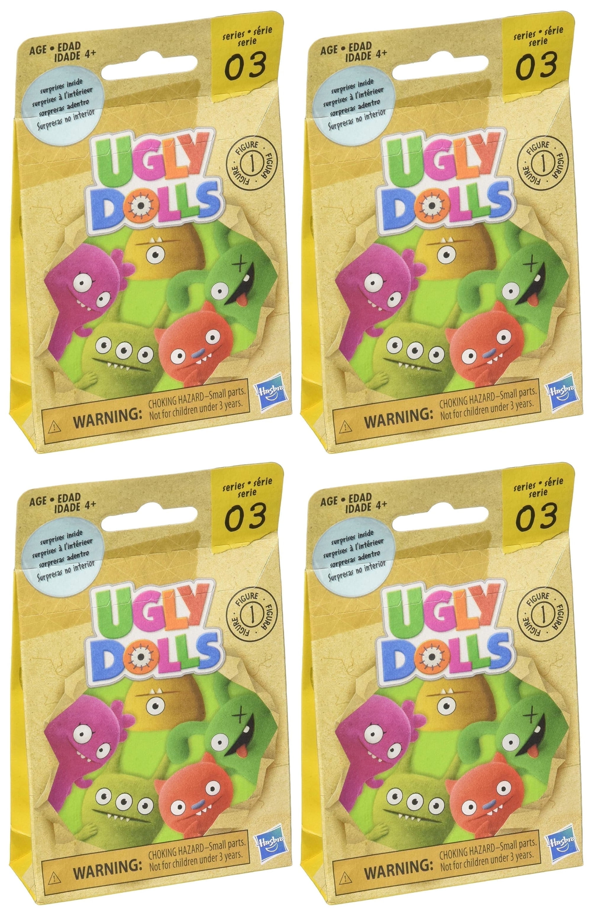 Hasbro Ugly Dolls Pack Multicolor Collectible Plush Toys 12