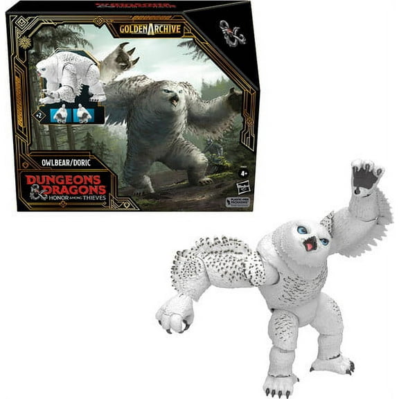 Hasbro Collectibles - Dungeons & Dragons - Golden Archive Owlbear/Doric  [COLLECTABLES] Action Figure, Collectible