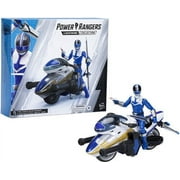 مقتنيات Hasbro - مجموعة Power Rangers Lightning Time Force Blue Ranger