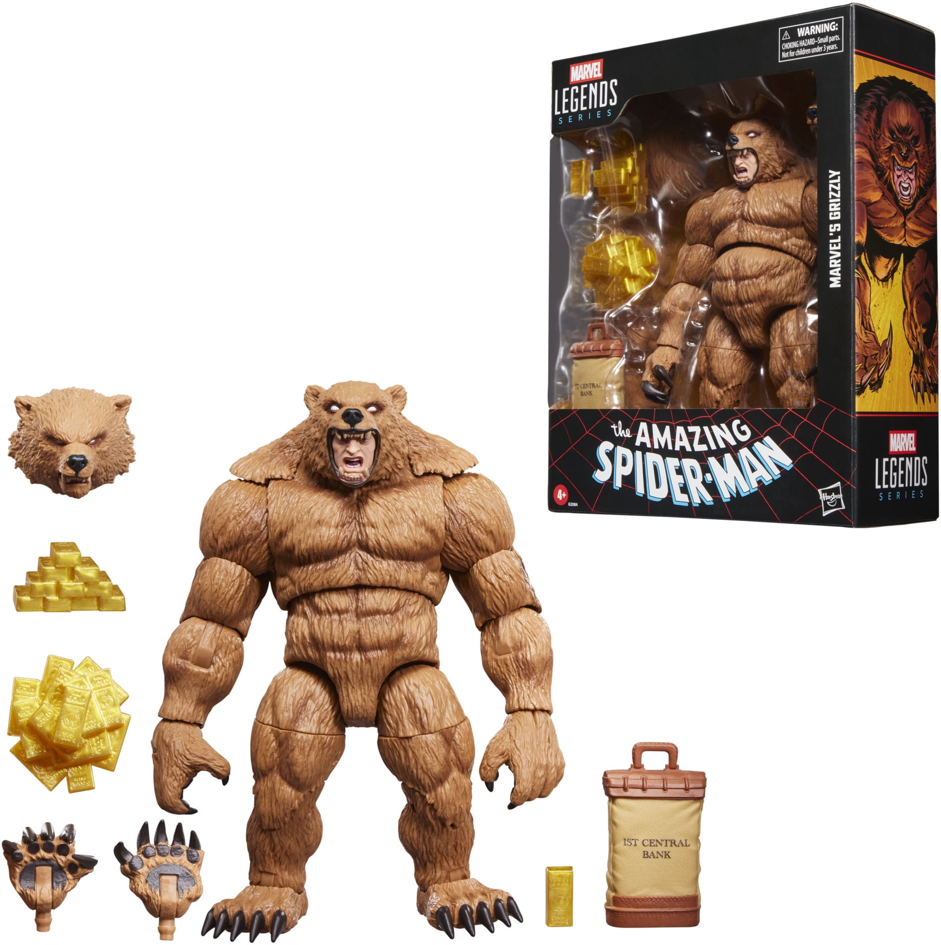 Hasbro Collectibles - Spider-Man Comics - Marvel Legends - Marvel’s Grizzly Action Figure