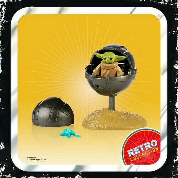 Hasbro Collectibles - Star Wars Retro Madalorian The Child Figure with Pram [New