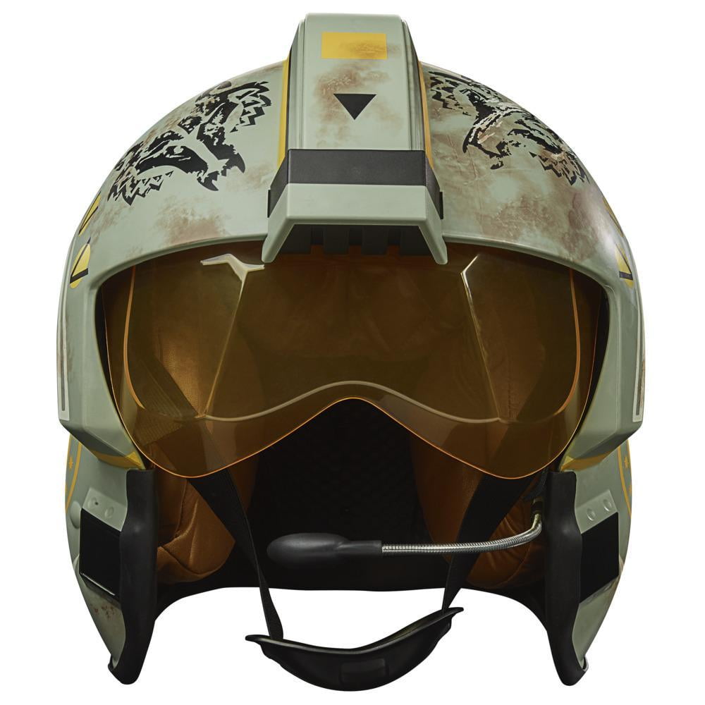 Star Wars The Black Series Trapper Wolf Electronic Helmet Star Wars: The Mandalorian Roleplay Full Scale Lights, Sounds