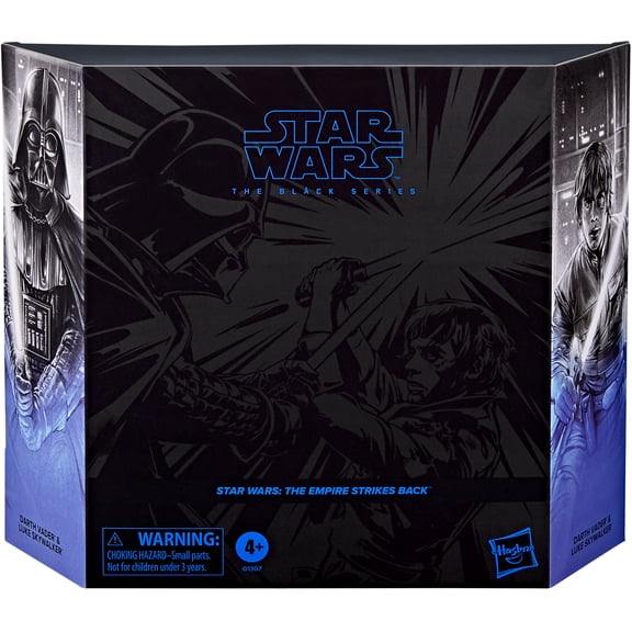 Hasbro Collectibles - Star Wars: The Empire Strikes Back - Black Series - Darth Vader & Luke Skywalker Action Figure 2-Pack
