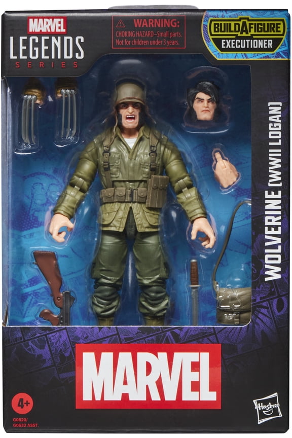 Legends Series Wolverine (WWII Logan), X-Men Comics Action Figure