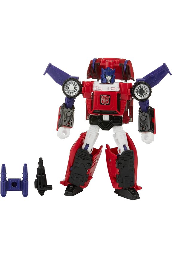 Deluxe Autobot Road Rage Ages 8+ Collectible Action Figure Red
