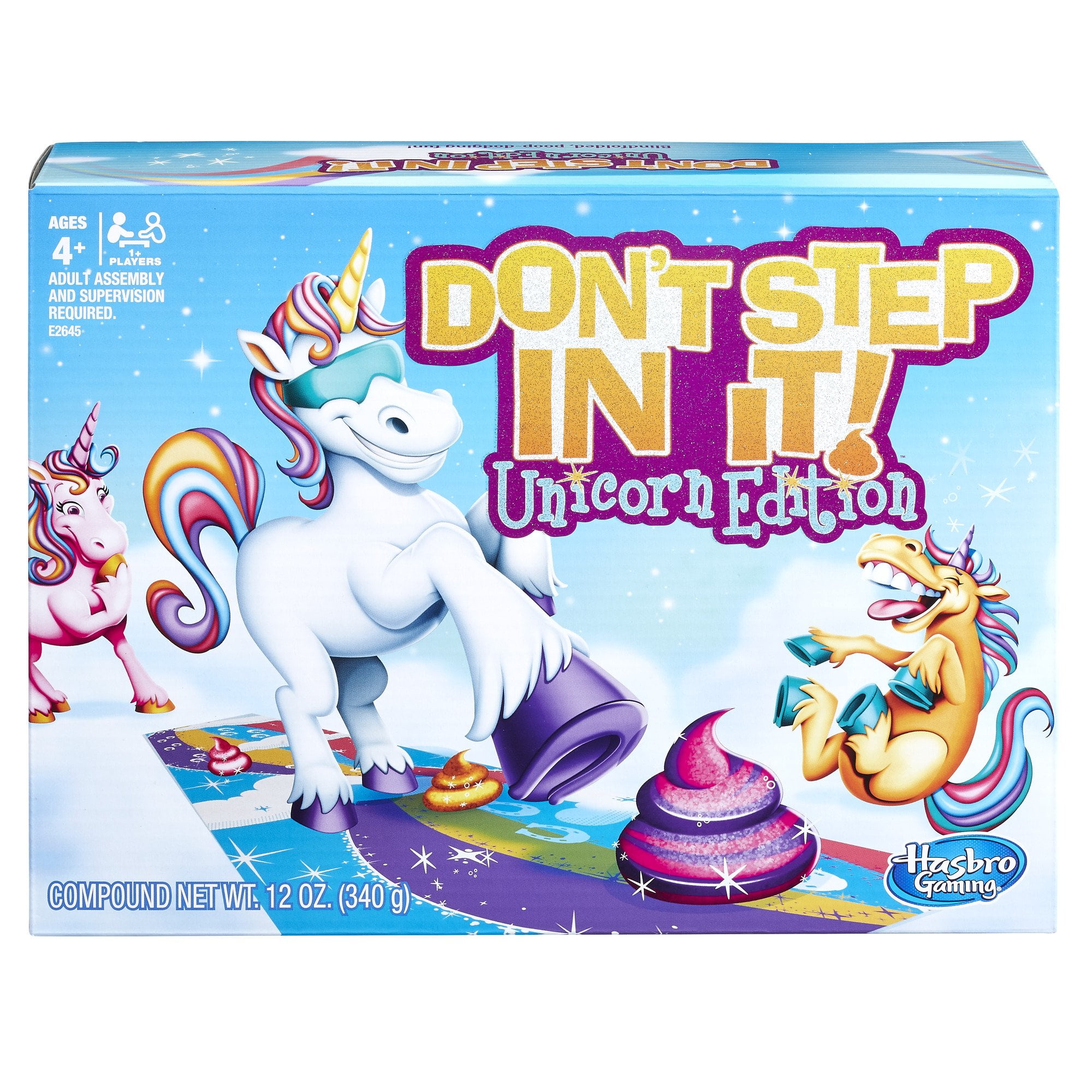 Hasbro Don’t Step In It Game Unicorn Edition