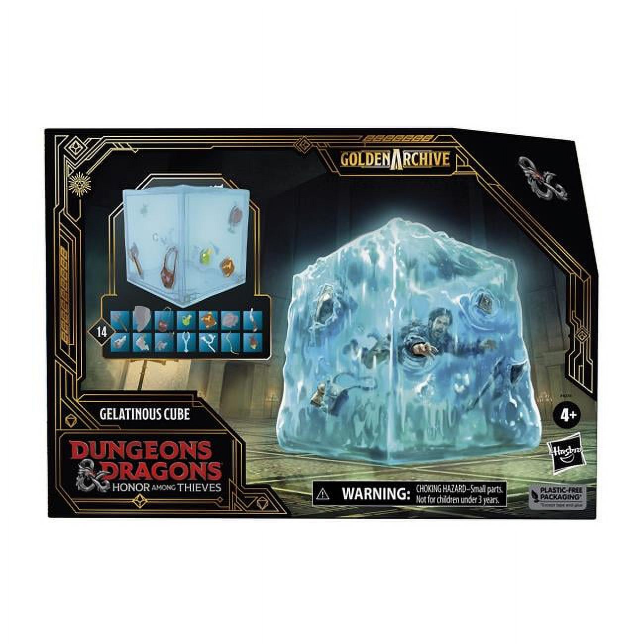 Hasbro Dungeons & Dragons Gelatinous Cube Toy 3 Piece