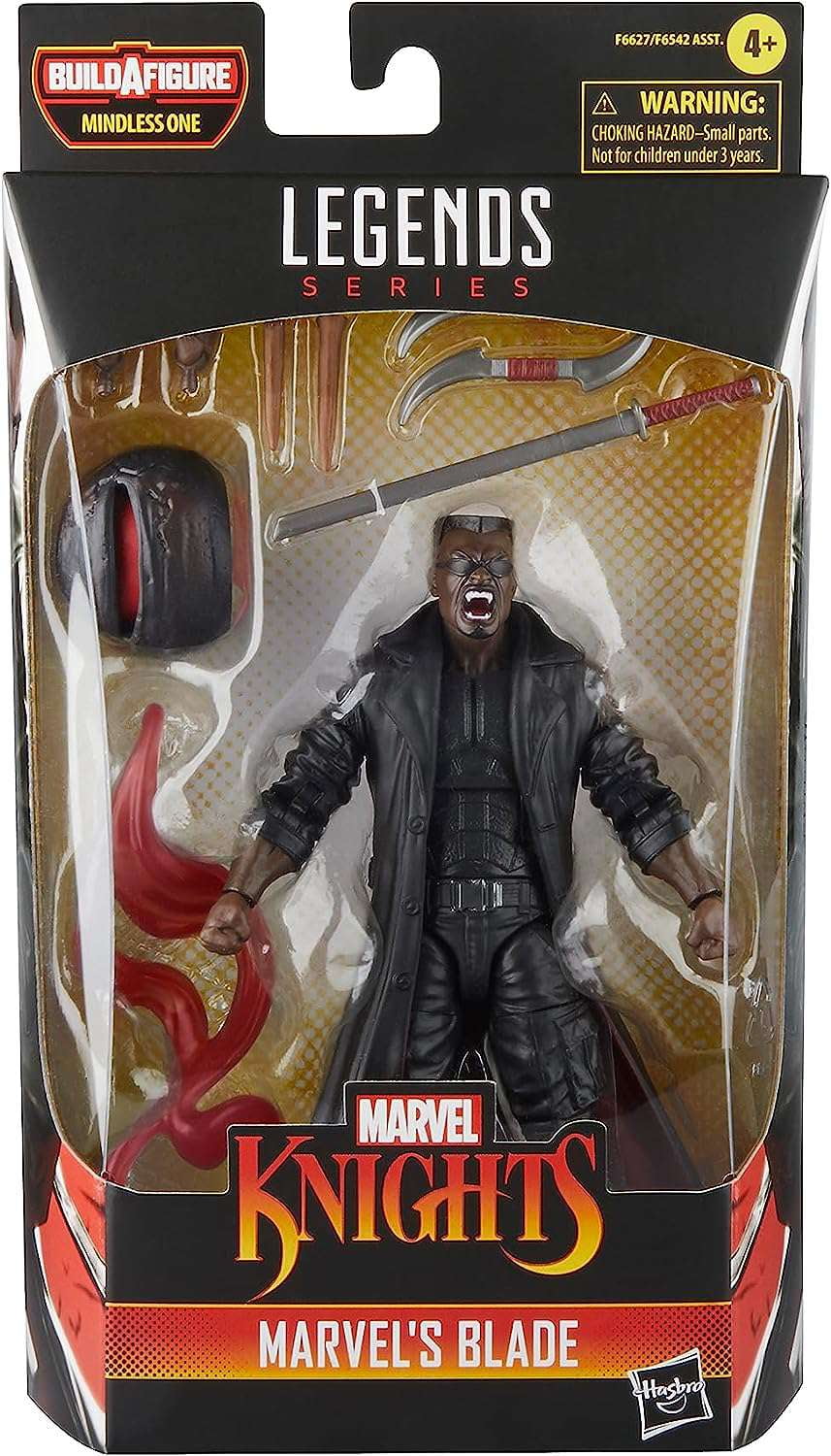 6 Inch Marvel Legends Marvel Knights Blade Action Figure by