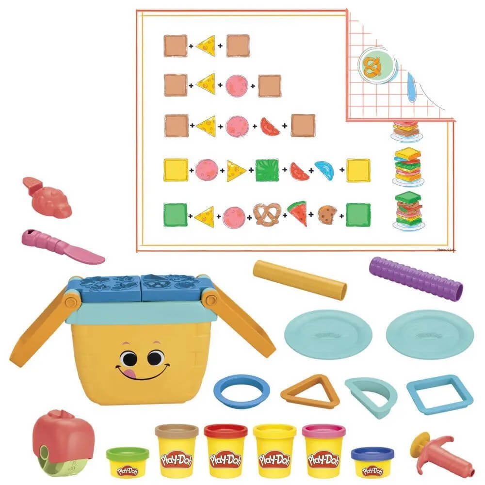 Hasbro F6916 Play-Doh Picnic Shapes Starter Set - Walmart.com