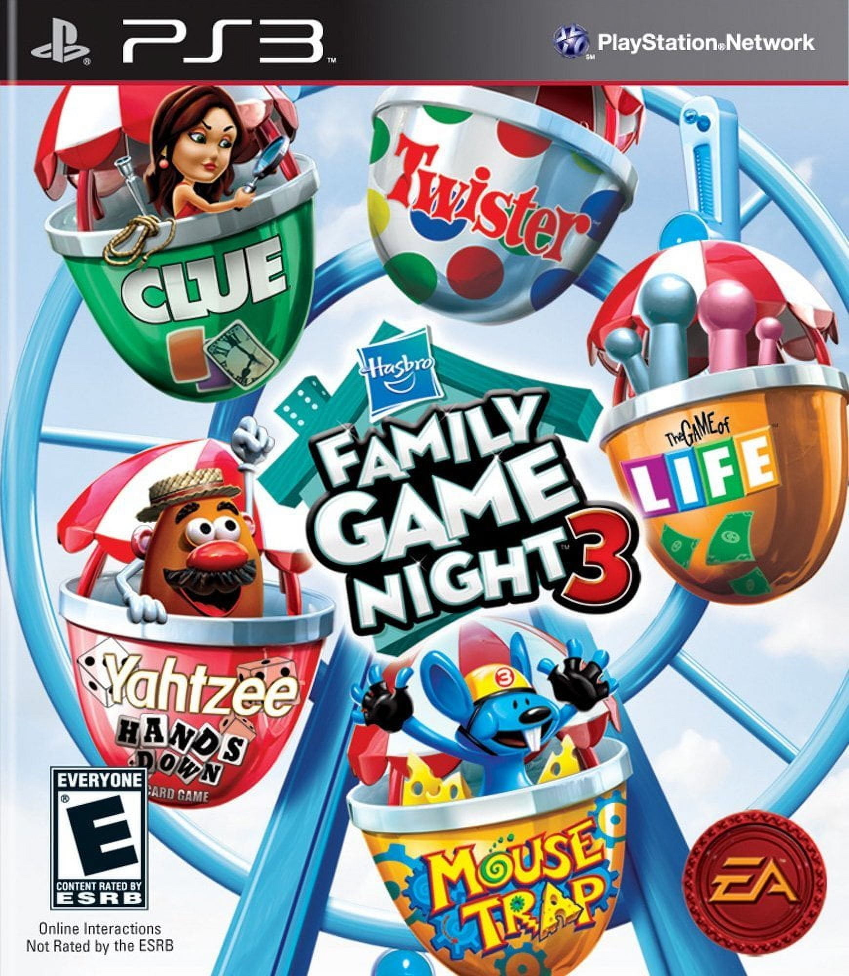 Free Shipping! Hasbro Family Game Night 3 (PlayStation 3) - Walmart.com ...