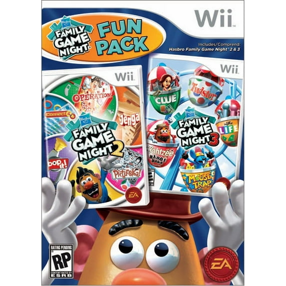 Hasbro Family Game Night Fun Pack - Nintendo Wii