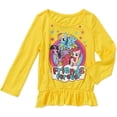thumbnail image 1 of Hasbro "Friends Forever" Toddler Girl Long Sleeve Peplum Top, 1 of 1