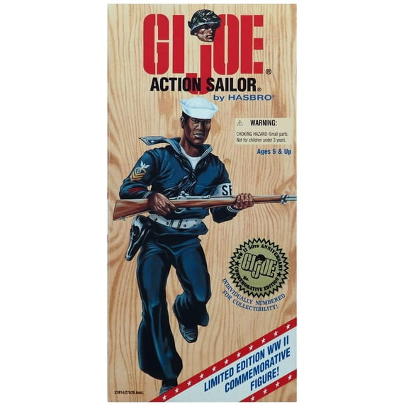 Hasbro G.I. Joe African American Action Sailor World War II Commemorative 12-inch Action Figure